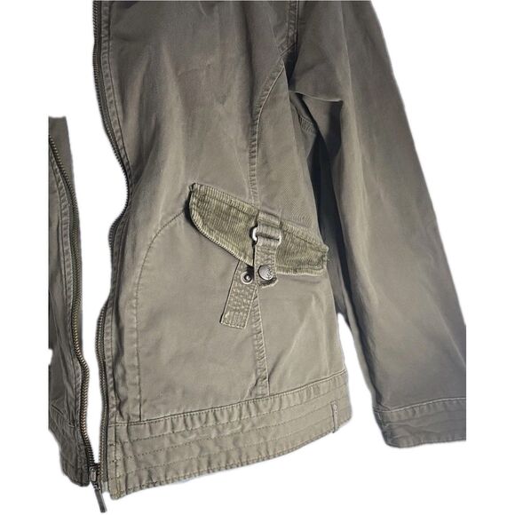 Columbia Sportswear X.C.O. Jacket Small Khaki Women Full Zip Corduroy - Picture 2 of 5